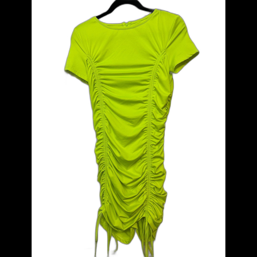 Neon Green Mini dress